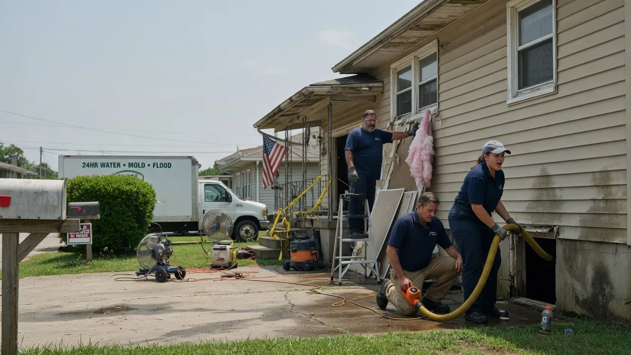 Water Damage Repair in Timewell, IL near me